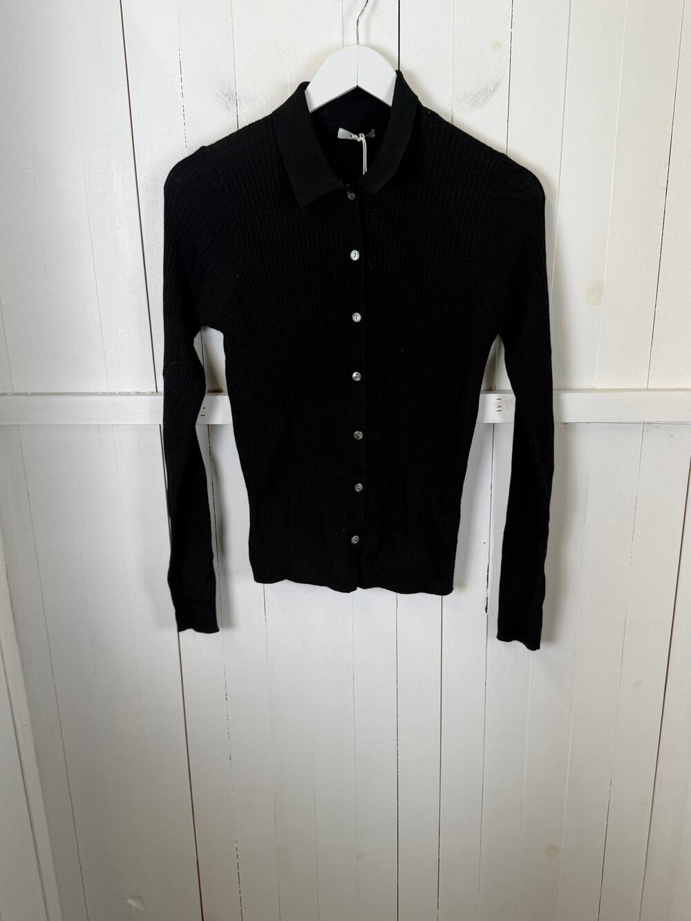 Buck Mason Black 100% Cashmere Pullover Sweater M NWT